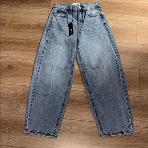 Fashion Nova Light Wash Denim Jeans